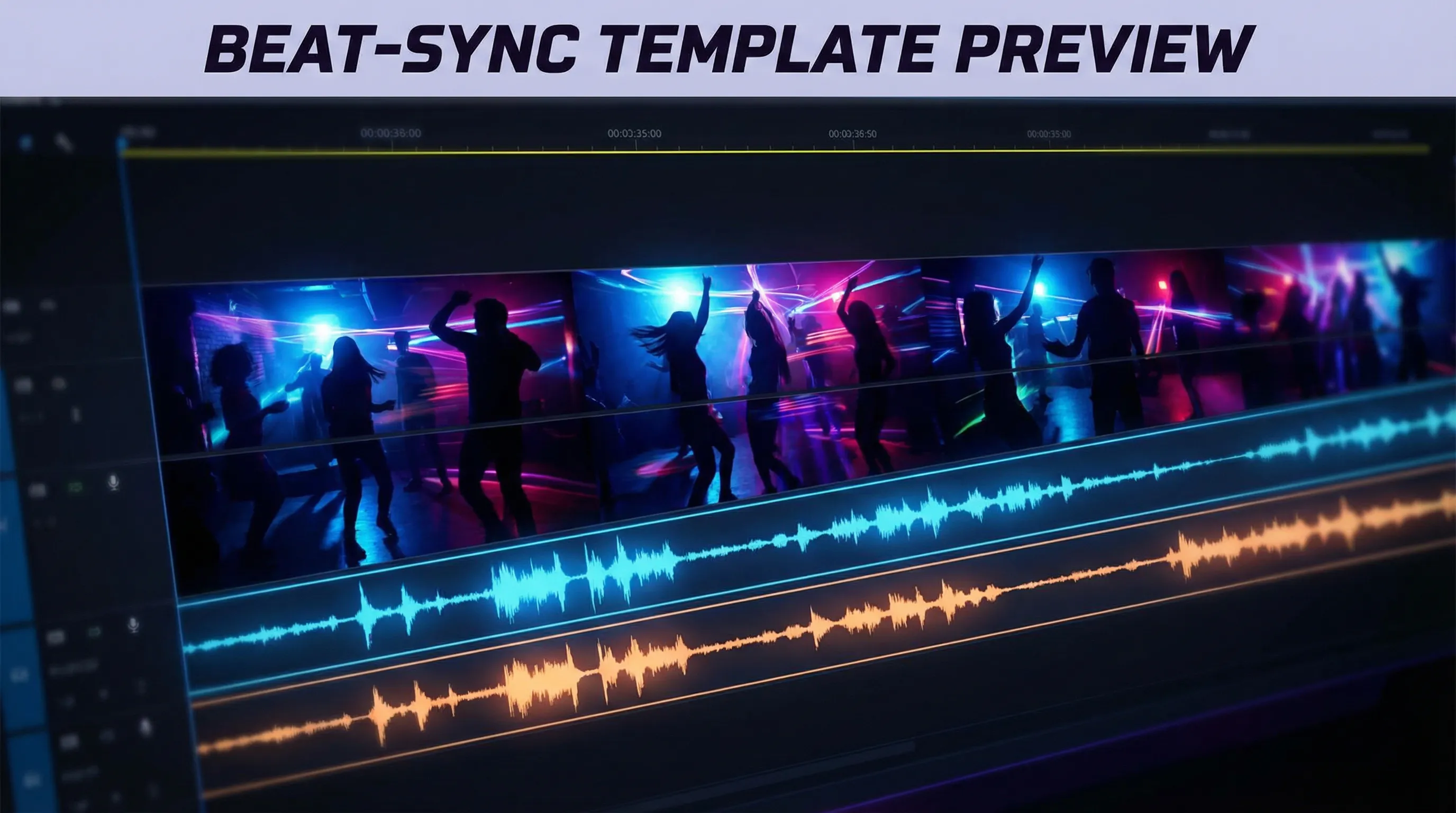 寸止挑战 卡点混剪模板 - 音乐节拍同步